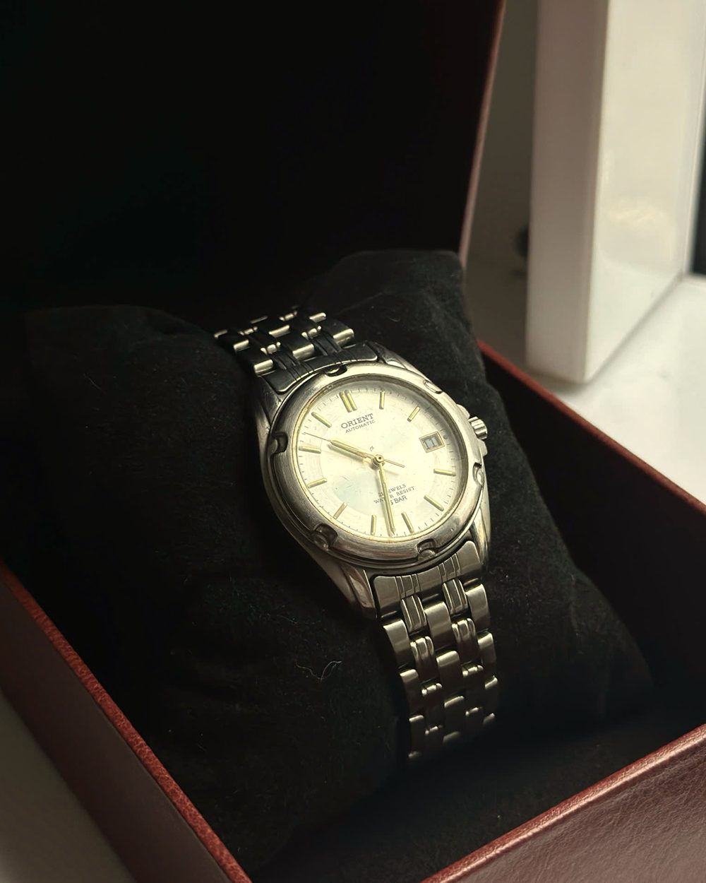 Đồng hồ Orient automatic trong hộp
